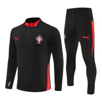 25/26 Portogallo Tracksuit Black